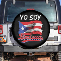 Puerto Rico Boricua Spare Tire Cover Vintage Coqui Puerto Rican Flag Pride Yo Soy Boricua - Wonder Print Shop