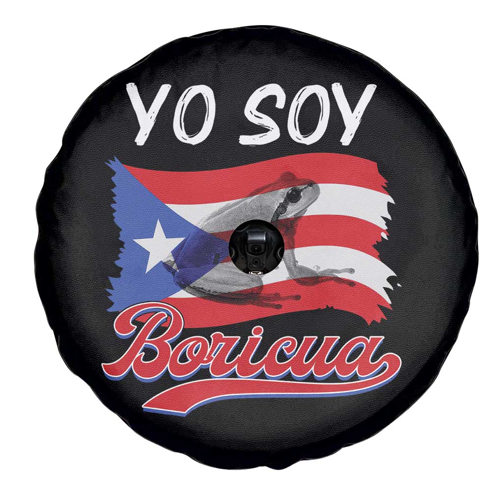 Puerto Rico Boricua Spare Tire Cover Vintage Coqui Puerto Rican Flag Pride Yo Soy Boricua - Wonder Print Shop