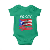 Puerto Rico Boricua Baby Onesie Vintage Coqui Puerto Rican Flag Pride Yo Soy Boricua - Wonder Print Shop