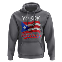 Puerto Rico Boricua Hoodie Vintage Coqui Puerto Rican Flag Pride Yo Soy Boricua - Wonder Print Shop