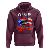 Puerto Rico Boricua Hoodie Vintage Coqui Puerto Rican Flag Pride Yo Soy Boricua - Wonder Print Shop