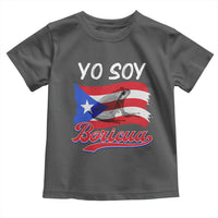 Puerto Rico Boricua Toddler T Shirt Vintage Coqui Puerto Rican Flag Pride Yo Soy Boricua - Wonder Print Shop