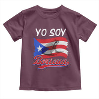 Puerto Rico Boricua Toddler T Shirt Vintage Coqui Puerto Rican Flag Pride Yo Soy Boricua - Wonder Print Shop