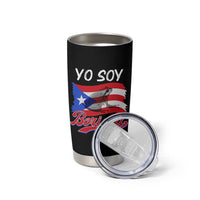 Puerto Rico Boricua Tumbler Cup Vintage Coqui Puerto Rican Flag Pride Yo Soy Boricua - Wonder Print Shop