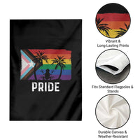 Puerto Rican LGBTQ Garden Flag Boricua Rainbow Flag Pride