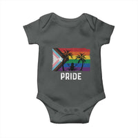 Puerto Rican LGBTQ Baby Onesie Boricua Rainbow Flag Pride