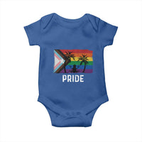 Puerto Rican LGBTQ Baby Onesie Boricua Rainbow Flag Pride