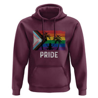 Puerto Rican LGBTQ Hoodie Boricua Rainbow Flag Pride