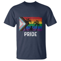Puerto Rican LGBTQ T Shirt Boricua Rainbow Flag Pride