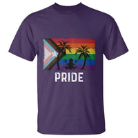 Puerto Rican LGBTQ T Shirt Boricua Rainbow Flag Pride