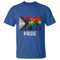 Puerto Rican LGBTQ T Shirt Boricua Rainbow Flag Pride