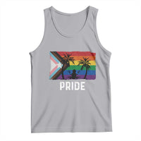 Puerto Rican LGBTQ Tank Top Boricua Rainbow Flag Pride