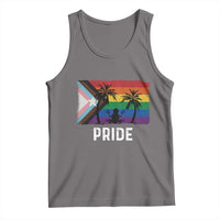 Puerto Rican LGBTQ Tank Top Boricua Rainbow Flag Pride