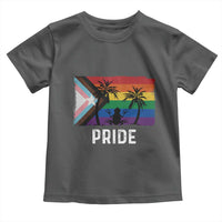 Puerto Rican LGBTQ Toddler T Shirt Boricua Rainbow Flag Pride