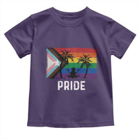 Puerto Rican LGBTQ Toddler T Shirt Boricua Rainbow Flag Pride