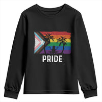 Puerto Rican LGBTQ Youth Sweatshirt Boricua Rainbow Flag Pride