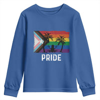 Puerto Rican LGBTQ Youth Sweatshirt Boricua Rainbow Flag Pride