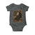 Vintage Marley Guitarist Baby Onesie Rastaman Rastafari Music Vibes Only Rasta Jamaica Reggae - Wonder Print Shop
