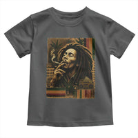 Vintage Marley Guitarist Toddler T Shirt Rastaman Rastafari Music Vibes Only Rasta Jamaica Reggae - Wonder Print Shop