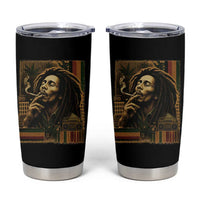 Vintage Marley Guitarist Tumbler Cup Rastaman Rastafari Music Vibes Only Rasta Jamaica Reggae - Wonder Print Shop