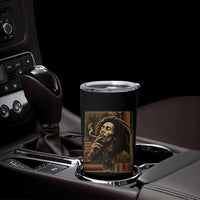 Vintage Marley Guitarist Tumbler Cup Rastaman Rastafari Music Vibes Only Rasta Jamaica Reggae - Wonder Print Shop