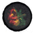 Marley Guitarist Spare Tire Cover Smoke Cannabis Leaf 420 Rastafari Rasta Reggae Music - Wonder Print Shop