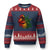 Marley Guitarist Ugly Christmas Sweater Smoke Cannabis Leaf 420 Rastafari Rasta Reggae Music - Wonder Print Shop