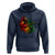 Marley Guitarist Hoodie Smoke Cannabis Leaf 420 Rastafari Rasta Reggae Music - Wonder Print Shop