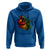 Marley Guitarist Hoodie Smoke Cannabis Leaf 420 Rastafari Rasta Reggae Music - Wonder Print Shop