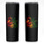 Marley Guitarist Skinny Tumbler Smoke Cannabis Leaf 420 Rastafari Rasta Reggae Music - Wonder Print Shop