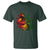 Marley Guitarist T Shirt Smoke Cannabis Leaf 420 Rastafari Rasta Reggae Music - Wonder Print Shop
