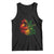 Marley Guitarist Tank Top Smoke Cannabis Leaf 420 Rastafari Rasta Reggae Music - Wonder Print Shop