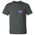Puerto Rico Flag T Shirt Heartbeat EKG Pulse Boricua Pride Summer Beach - Wonder Print Shop