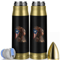 Puerto Rico Taino Warrior Woman Bullet Tumbler Boricua Pride