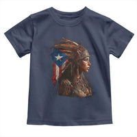 Puerto Rico Taino Warrior Woman Toddler T Shirt Boricua Pride