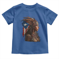 Puerto Rico Taino Warrior Woman Toddler T Shirt Boricua Pride