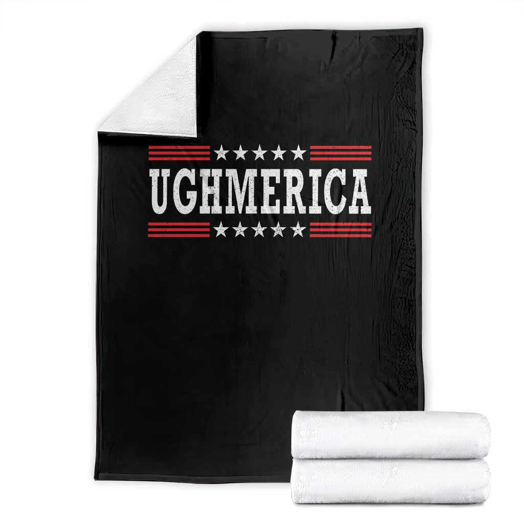 Ughmerica Anti 4th of July Throw Blanket
