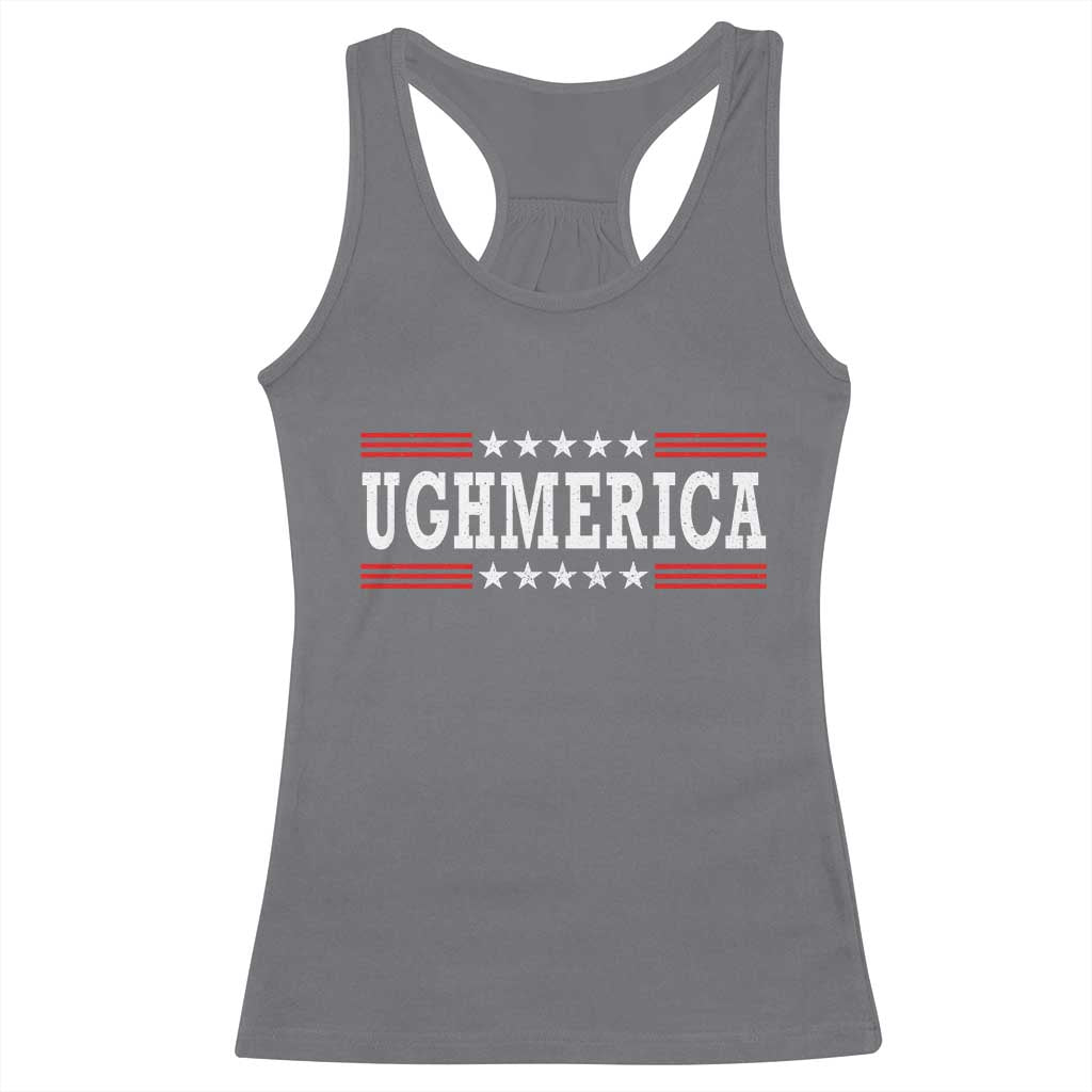 Ughmerica Anti 4th of July Racerback Tank Top