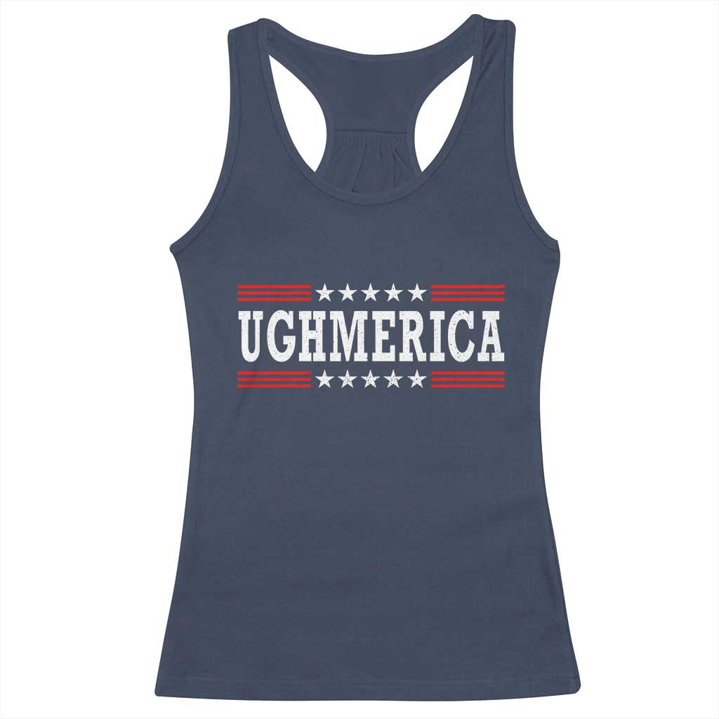 Ughmerica Anti 4th of July Racerback Tank Top