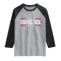 Ughmerica Anti 4th of July Raglan Shirt