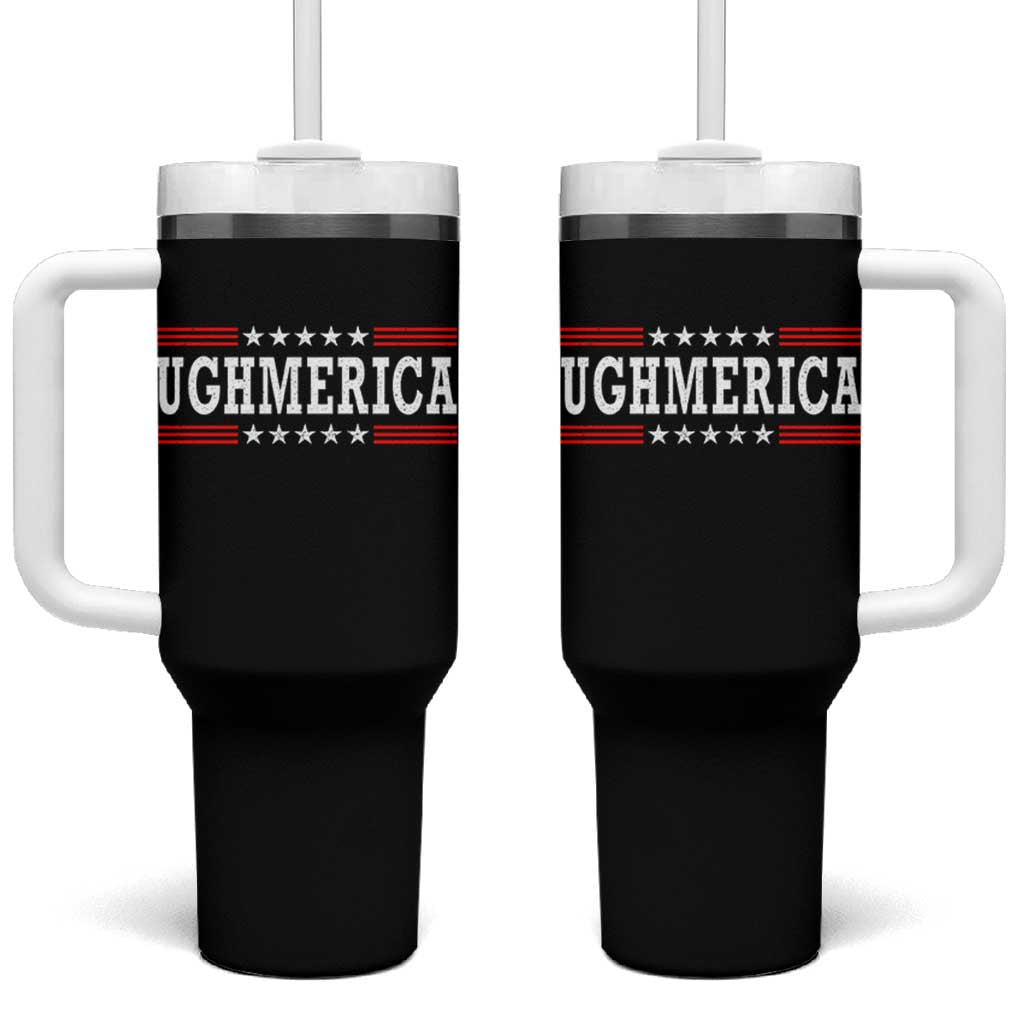 Ughmerica Anti 4th of July Tumbler With Handle
