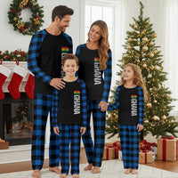 Distressed Ghana Flag Plaid Pajama Set Vintage Ghanese Flag Africa Ghanaian Heritage