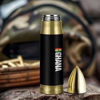 Distressed Ghana Flag Bullet Tumbler Vintage Ghanese Flag Africa Ghanaian Heritage