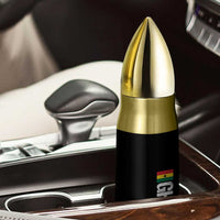 Distressed Ghana Flag Bullet Tumbler Vintage Ghanese Flag Africa Ghanaian Heritage