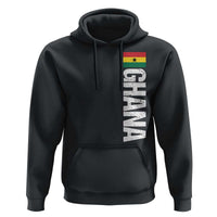 Distressed Ghana Flag Hoodie Vintage Ghanese Flag Africa Ghanaian Heritage