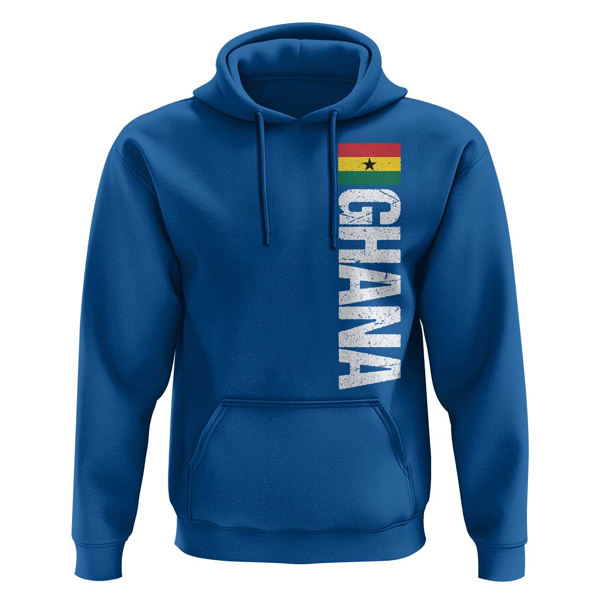 Distressed Ghana Flag Hoodie Vintage Ghanese Flag Africa Ghanaian Heritage