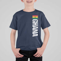 Distressed Ghana Flag T Shirt For Kid Vintage Ghanese Flag Africa Ghanaian Heritage
