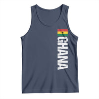 Distressed Ghana Flag Tank Top Vintage Ghanese Flag Africa Ghanaian Heritage