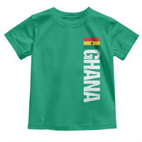 Distressed Ghana Flag Toddler T Shirt Vintage Ghanese Flag Africa Ghanaian Heritage