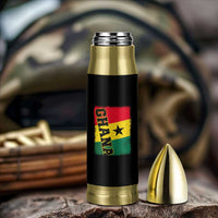 Vintage Distressed Ghana Flag Bullet Tumbler Ghanaian Heritage Africa Ghanese Roots